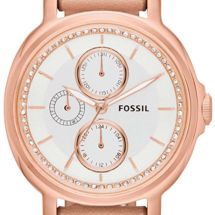 Fossil Chelsey Multifunction Sand Leather Strap ES3358 Women's Watch