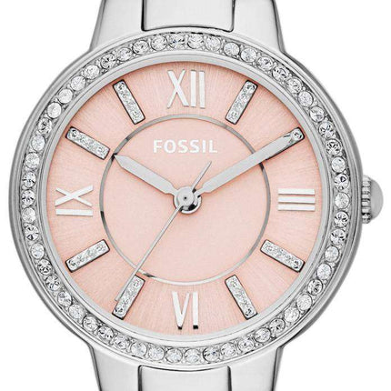 Fossil Virginia Analog Crystal-Accented ES3504 Women's Watch