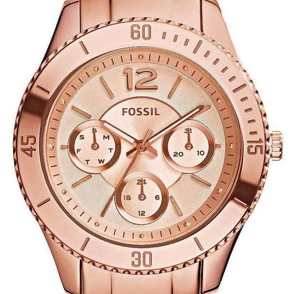 Fossil Stella Multifunction Rose Gold Stainless-Steel ES3815 Women's Watch