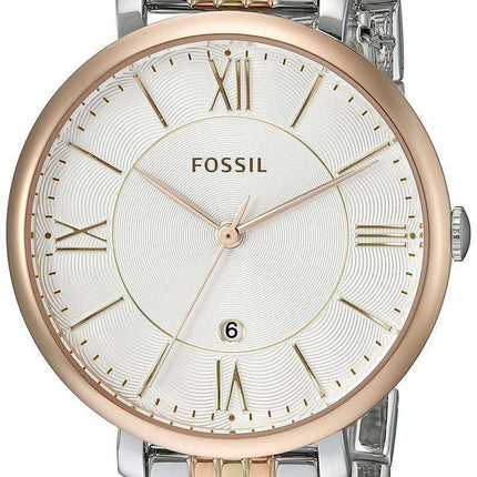 Fossil Jacqueline Silver Dial ES3844 Women's Watch