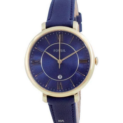 Fossil Jacqueline Blue Dial Analog Quartz ES5023 Women's Watch