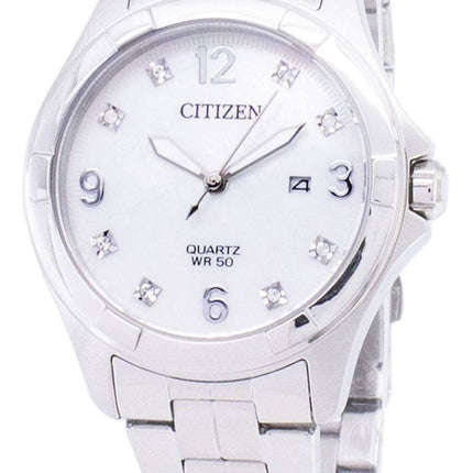Citizen Quartz EU6080-58D Diamond Accents Women's Watch