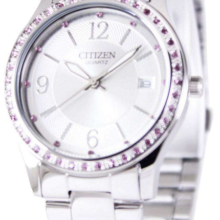Citizen Quartz Pink Swarovski Elements EV0040-59A Women's Watch
