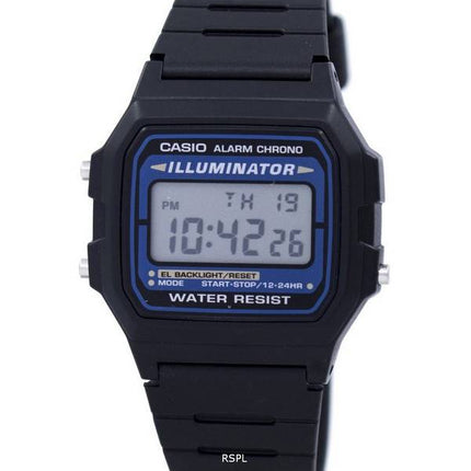 Casio Digital Quartz Alarm Chrono Illuminator F-105W-1ADF F105W-1ADF Men's Watch