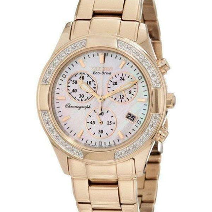 Citizen Regent Eco-Drive Chronograph Diamond FB1223-55D Women's Watch
