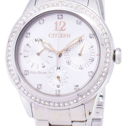 Citizen Eco-Drive FD2010-58A Diamond Accents Analog Women's Watch