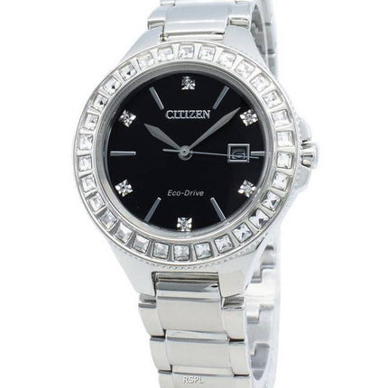 Citizen Silhouette FE1190-53E Diamond Accents Eco-Drive Women's Watch