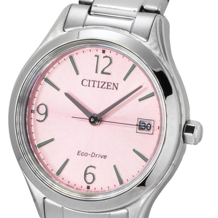 Citizen Eco-Drive Stainless Steel Pink Dial FE6121-67X Women's Watch