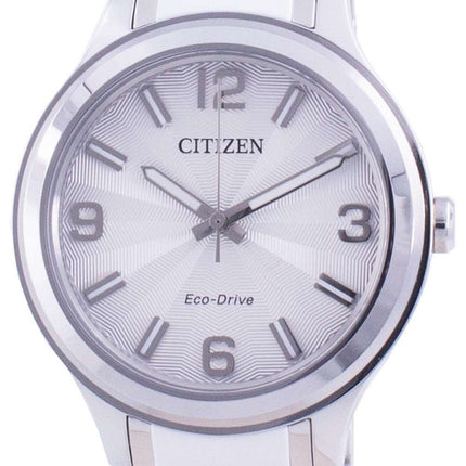Citizen Silver Dial Stainless Steel Eco-Drive FE7071-84A 100M Womens Watch