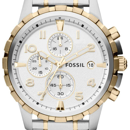 Fossil Dean Chronograph Two-Tone Stainless Steel FS4795 Men's Watch