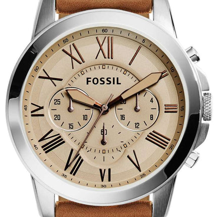 Fossil Grant Chronograph Leather FS5118 Men's Watch