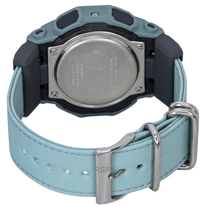 Casio G-Shock Analog Digital Cloth Strap Blue Dial Quartz GA-010CE-2A 200M Men's Watch