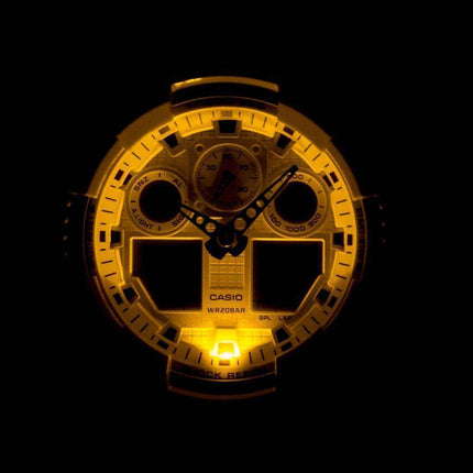 Casio G-Shock Analog-Digital GA-100A-7A GA100A-7A Men's Watch