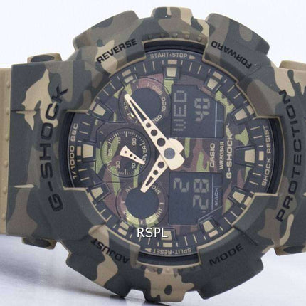 Casio G-Shock Camouflage Series Analog Digital GA-100CM-5A GA100CM-5A Men's Watch