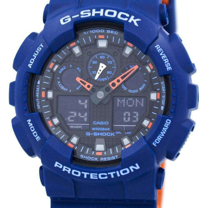 Casio G-Shock Special Color Model Analog-Digital GA-100L-2A GA100L-2A Men's Watch