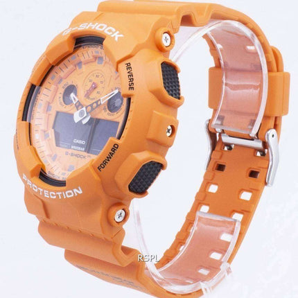 Casio G-Shock GA-100RS-4A GA100RS-4A Chronograph Quartz 200M Men's Watch