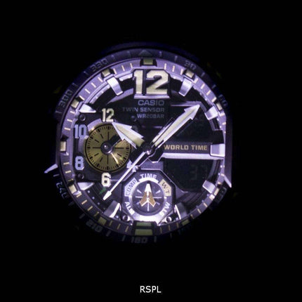 Casio G-Shock GRAVITYMASTER Twin Sensor World Time GA-1100-9G GA1100-9G Men's Watch
