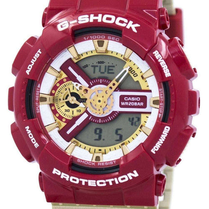 Casio G-Shock Limited Edition Analog Digital Bold Color GA-110CS-4A GA110CS-4A Men's Watch