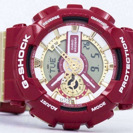 Casio G-Shock Limited Edition Analog Digital Bold Color GA-110CS-4A GA110CS-4A Men's Watch