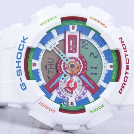 Casio G-Shock Shock Resistant Analog Digital 200M GA-110MC-7A Men's Watch