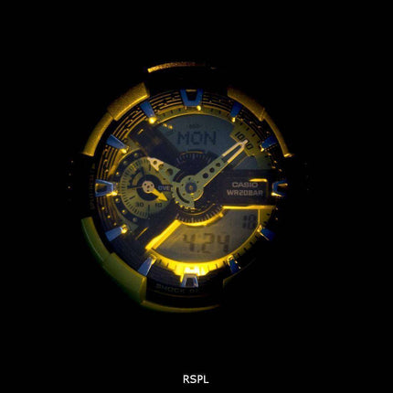 Casio G-Shock Analog Digital World Time GA-110NM-9A Men's Watch