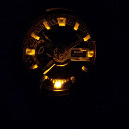 Casio G-Shock Shock Resistant Analog Digital GA-110PC-1A GA110PC-1A Men's Watch