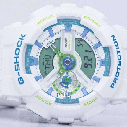 Casio G-Shock Sport Shock Resistant World Time Analog Digital GA-110WG-7A Men's Watch