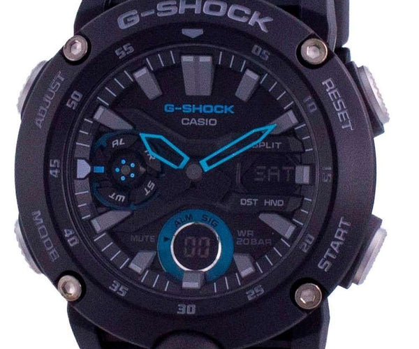 Casio G-Shock Standard Analog Digital Carbon Core Divers GA-2000-1A2 G
