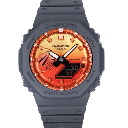 Casio G-Shock Analog Digital Bio-Based Resin Strap Multicolor Dial Quartz GA-2100FL-8A 200M Men's Watch