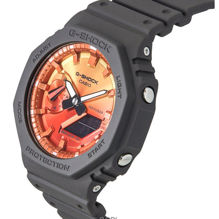 Casio G-Shock Analog Digital Bio-Based Resin Strap Multicolor Dial Quartz GA-2100FL-8A 200M Men's Watch