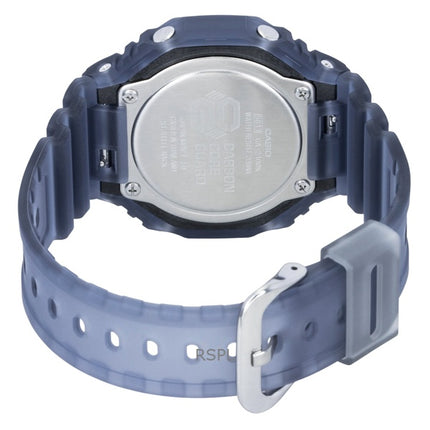 Casio G-Shock Analog Digital Resin Strap Black Dial Quartz GA-2100K-2A 200M Men's Watch