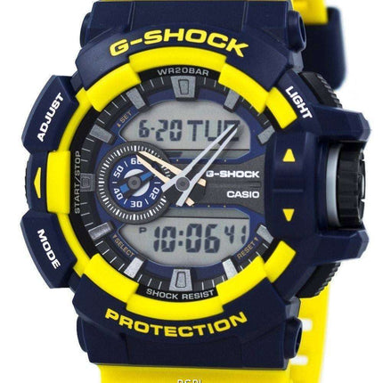 Casio G-Shock Analog-Digital Multi-Color GA-400-9B GA400-9B Men's Watch