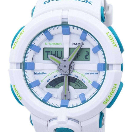 Casio G-Shock Shock Resistant Alarm Analog Digital GA-500WG-7A Men's Watch