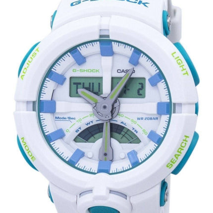 Casio G-Shock Shock Resistant Alarm Analog Digital GA-500WG-7A GA500WG-7A Mens Watch