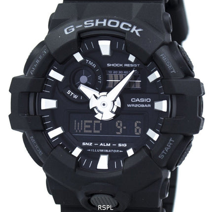 Refurbished Casio G-Shock Analog Digital GA-700-1B GA700-1B Men's Watch