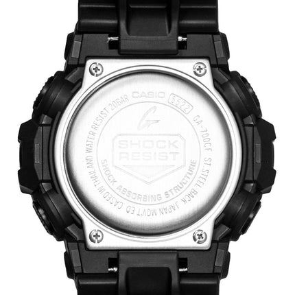 Casio G-Shock Analog Digital Resin Strap Gold Dial Quartz GA-700CF-1A 200M Men's Watch