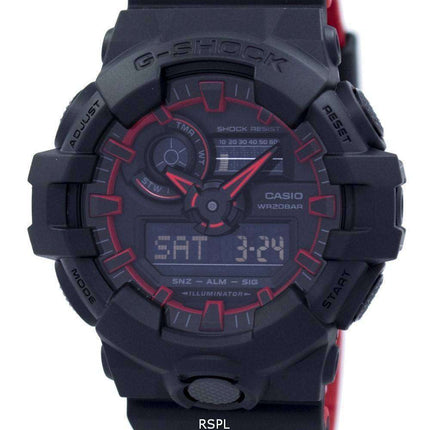 Casio G-Shock Illuminator Shock Resistant GA-700SE-1A4 GA700SE-1A4 Men's Watch