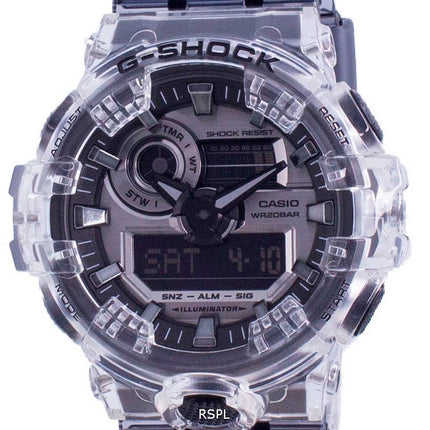 Casio G-Shock Special Color Analog Digital Clear Skeleton Divers GA-700SK-1A GA700SK-1A 200M Mens Watch