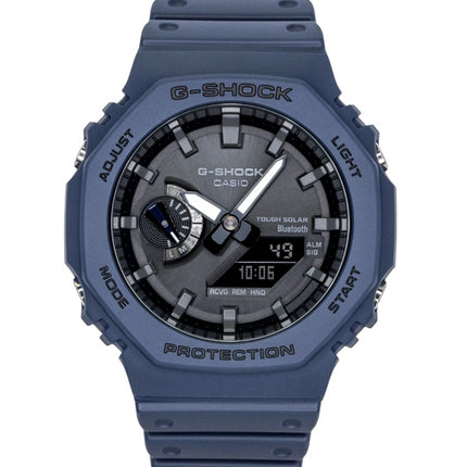 Casio G-Shock Smartphone Link Analog Digital Resin Strap Black Dial Solar GA-B2100-2A 200M Men's Watch