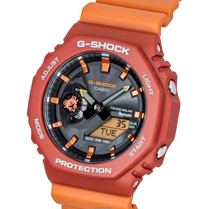 Casio G-Shock Charles Darwin Foundation Analog Digital Smartphone Link Black Dial Solar GA-B2100DF-4A 200M Men's Watch
