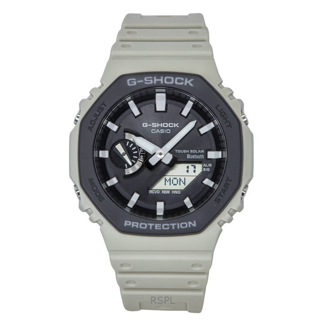 Casio G-Shock Analog Digital Smartphone Link Bio-Based Resin Strap Black Dial Tough Solar GA-B2100LUU-5A 200M Men's Watch