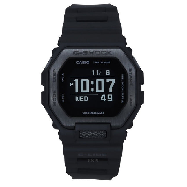 Casio G-Shock G-Lide Digital Smartphone Link Resin Strap Quartz GBX-100NS-1 200M Men's Watch