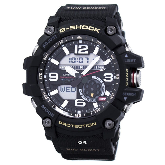 Casio G-Shock MUDMASTER Twin Sensor 200M GG-1000-1A Men's Watch