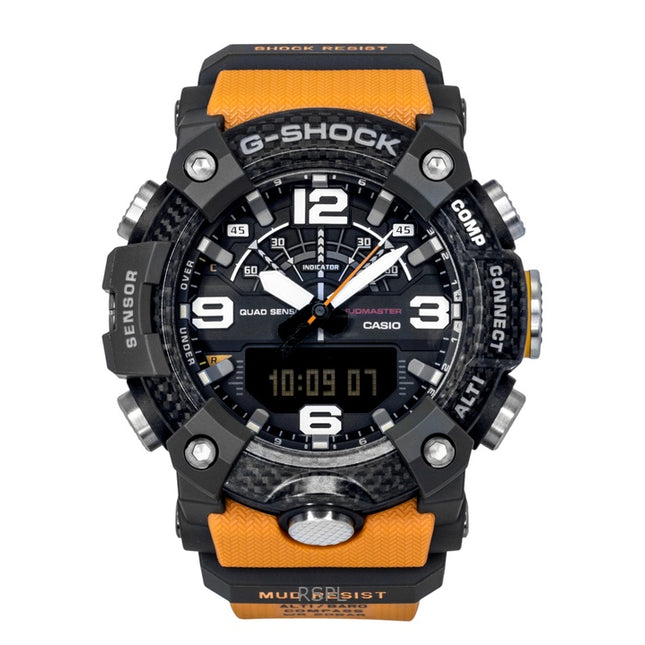 Casio G-Shock Master of G-Land Mudmaster Analog Digital Smartphone Link Black Dial Quartz GG-B100X-1A9 200M Men's Watch