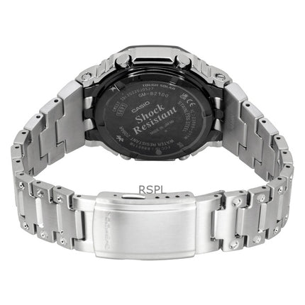 Casio G-Shock Analog Digital Full Metal Smartphone Link Black Dial Solar GM-B2100BT-1A 200M Men's Watch