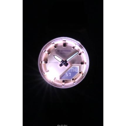 Casio G-Shock Analog Digital Bio-Based Resin Strap Gold Dial Quartz GM-S2110PG-1A4 200M Women's Watch