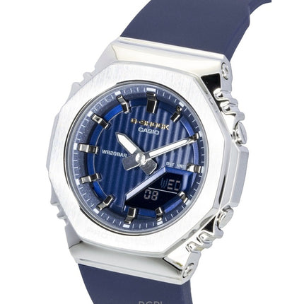 Casio G-Shock Analog Digital Limited Edition Bio-Based Resin Blue Dial Quartz GM-S2110SH-2A 200M Women's Watch
