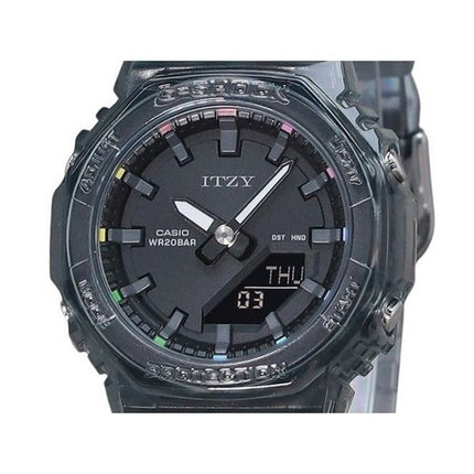 Casio G-Shock Analog Digital ITZY Collaboration Black Dial Quartz GMA-P2100ZY-1A 200M Women's Watch