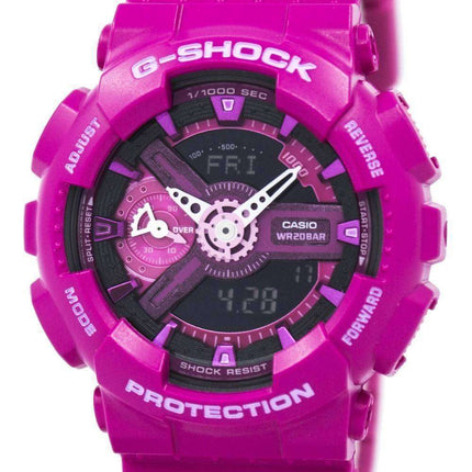 Casio G-Shock S Series Analog-Digital World Time GMA-S110MP-4A3 Women's Watch