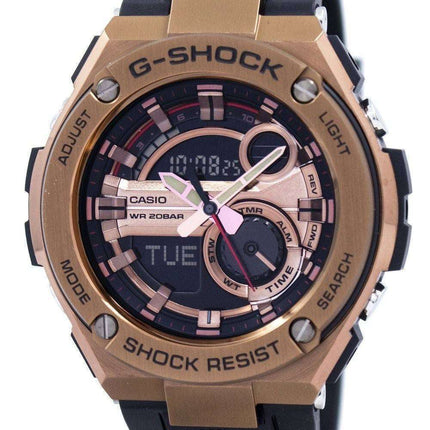 Casio G-Shock G-Steel Analog Digital World Time GST-210B-4A GST210B-4A Men's Watch